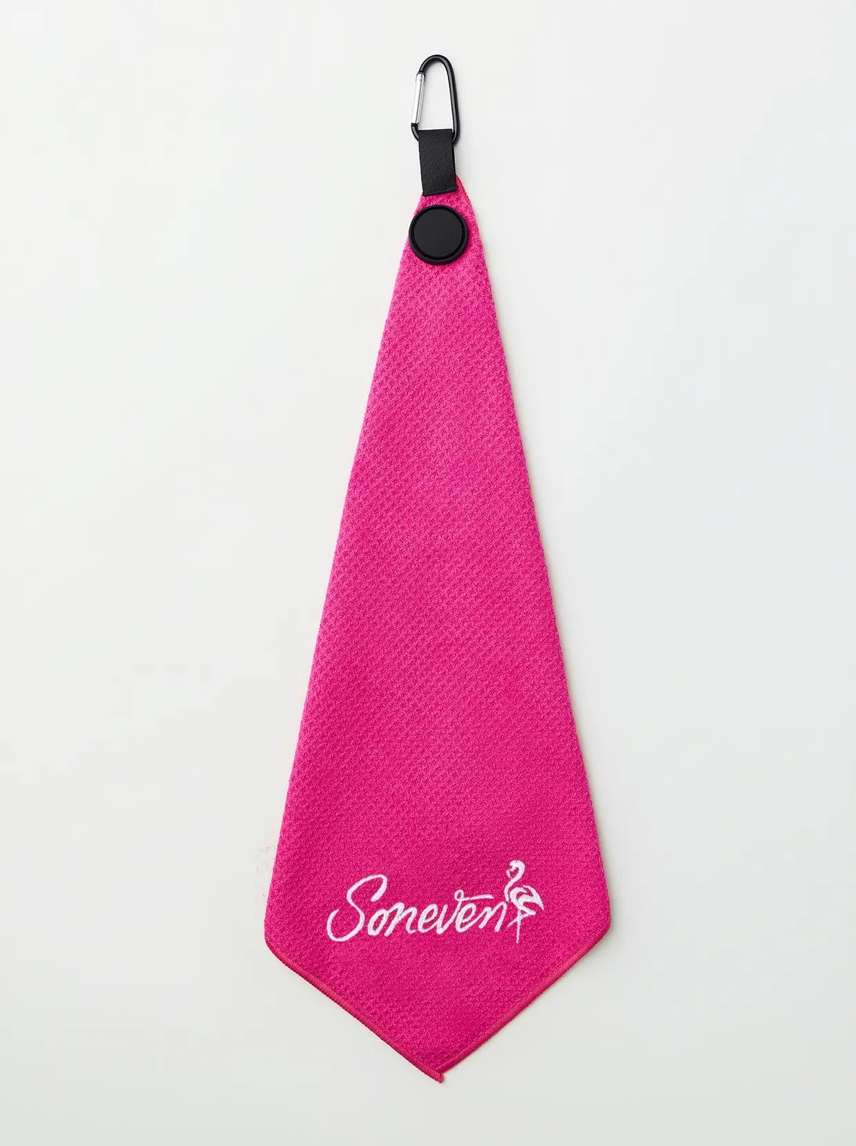 Soneven Magnetic Pink Greenside Golf Towel