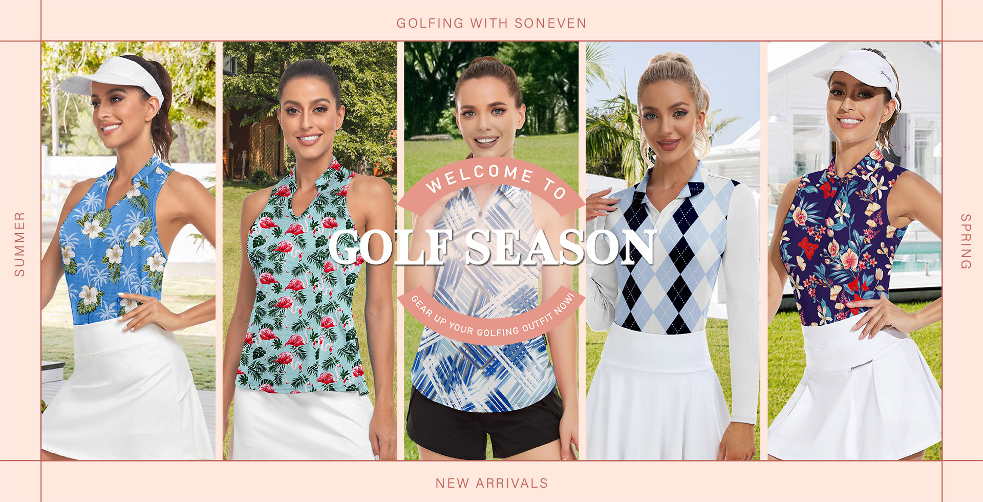 Gear up your golfing outfits
