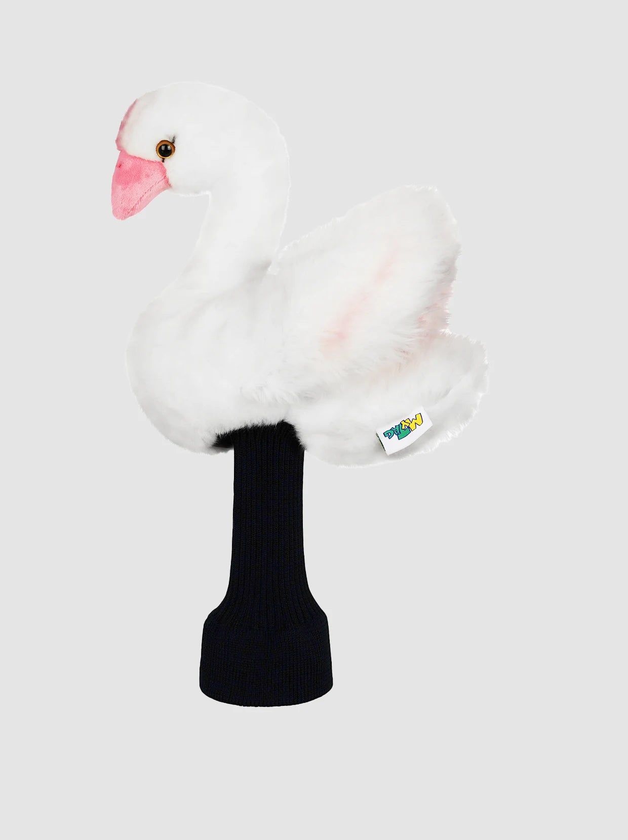 White Swan Plush Golf Driver Cover