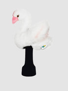 White Swan Plush Golf Driver Cover