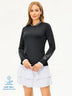 UPF50+ Hot-Fix Rhinestone Long Sleeve Base Layer