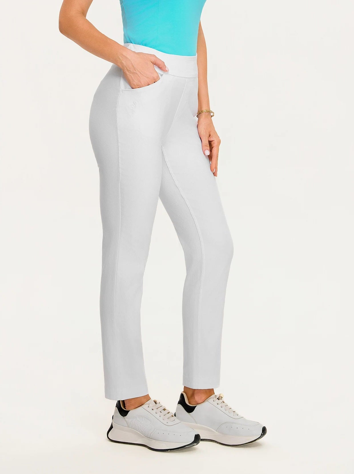Women's High-stretch 39" Golf Pants with Pockets