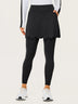 Scalloped Hem Golf Skirted Leggings with Pockets