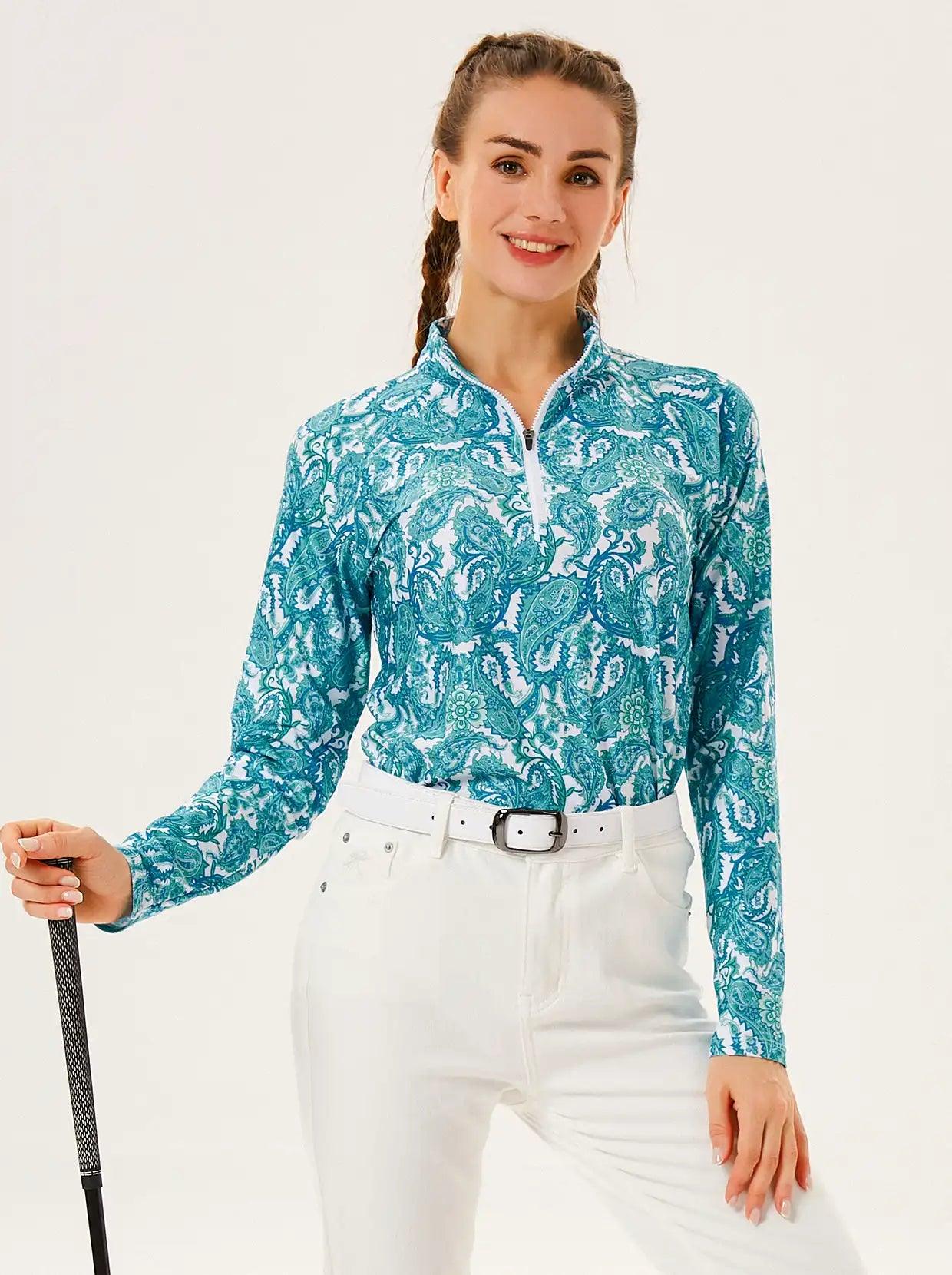 Long Sleeve Polo Shirt for Ladies