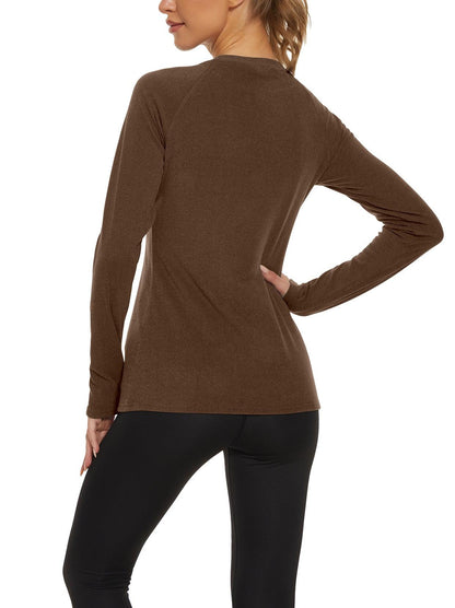 SOcomfi™ Crew-neck Long-sleeve Thermal Top for Women