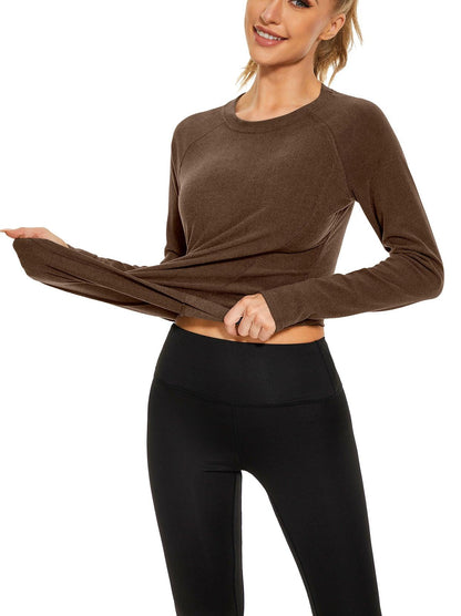 SOcomfi™ Crew-neck Long-sleeve Thermal Top for Women