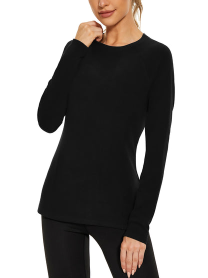 SOcomfi™ Crew-neck Long-sleeve Thermal Top for Women