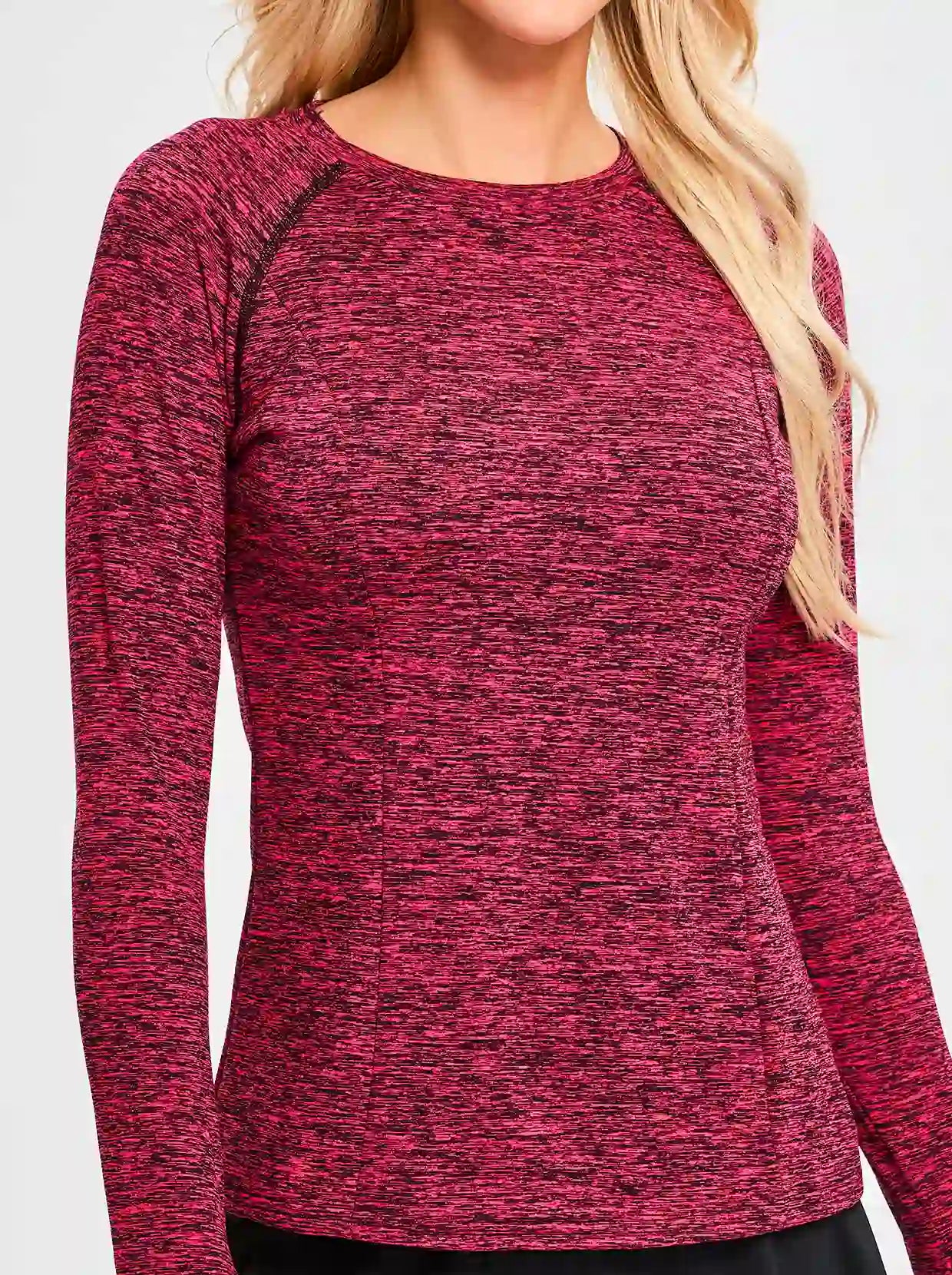 Women's Pullover Raglan-sleeve Thermal Tops