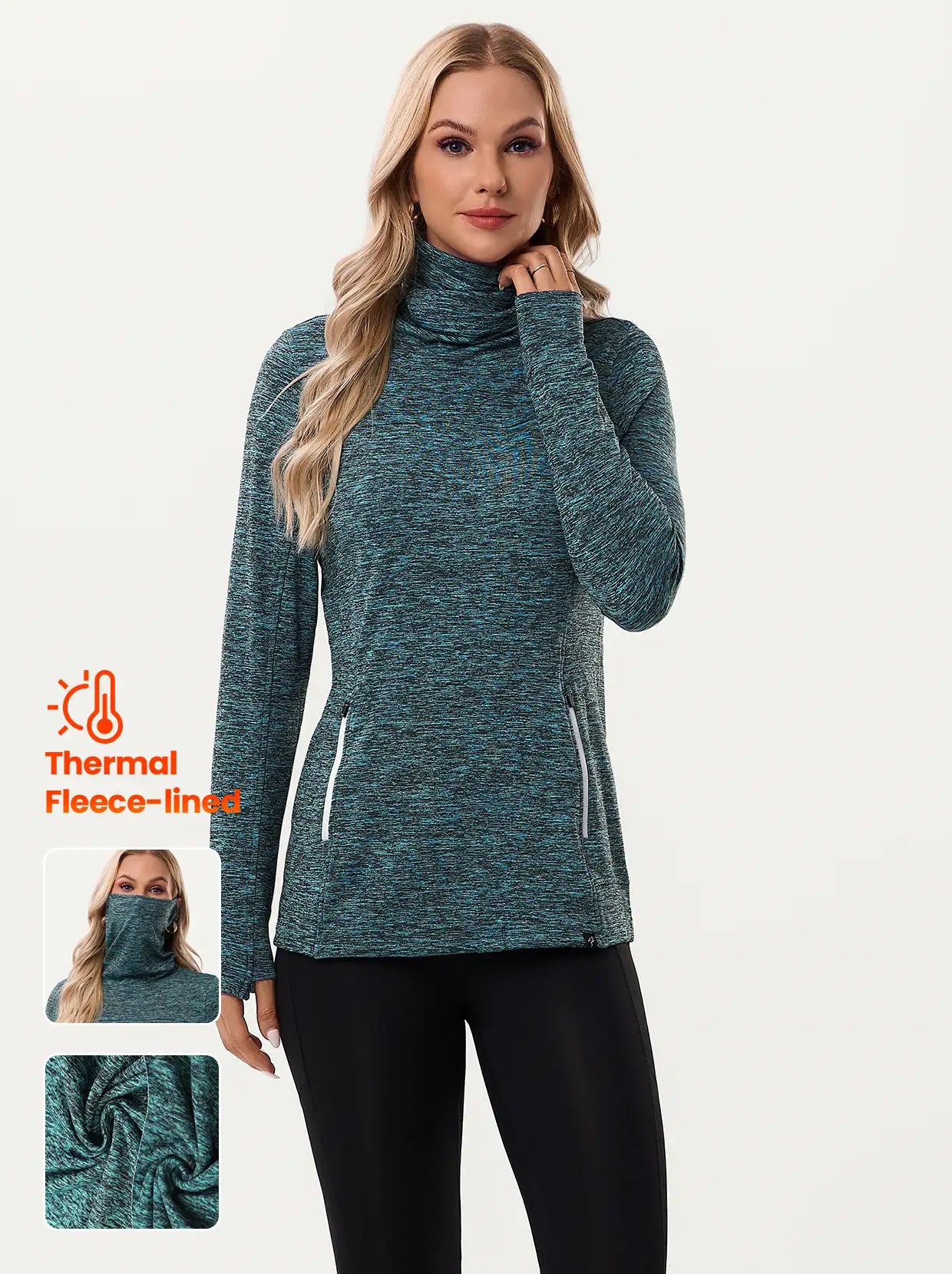 Ladies' Thermal Pullover with Mask