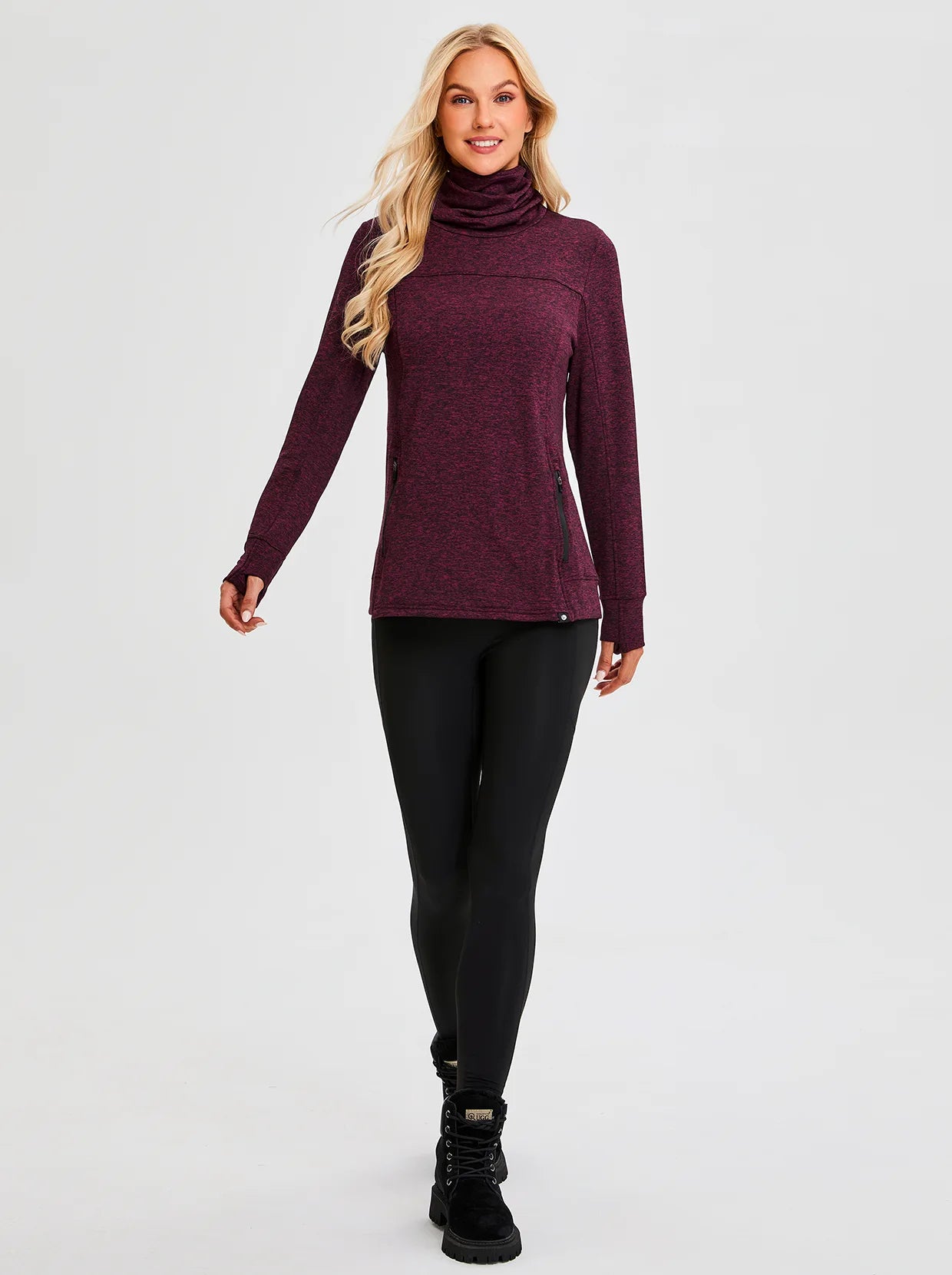 Ladies' Thermal Pullover with Mask