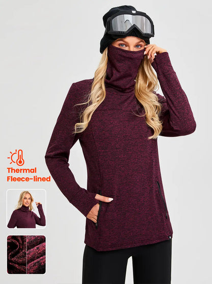 Ladies' Thermal Pullover with Mask