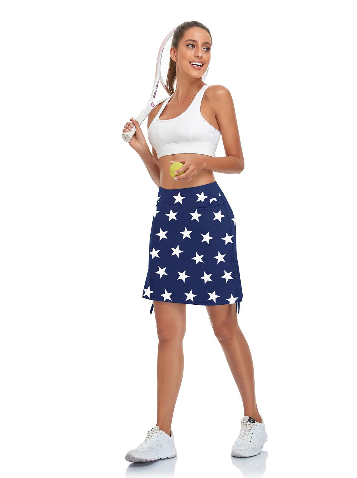 Women's Stars Active Skort With Built-in Shorts