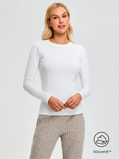 SOcomfi™ Crew-neck Long-sleeve Thermal Underwear for Women