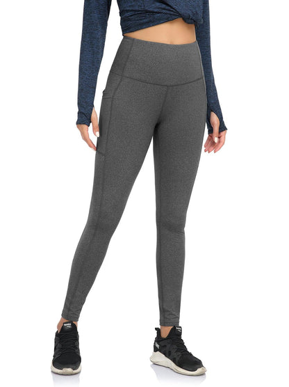 Women's Thermal-🌞SO® Grey Thermal Pants for Women Fleece Lined Leggings Underwear Soft Bottoms