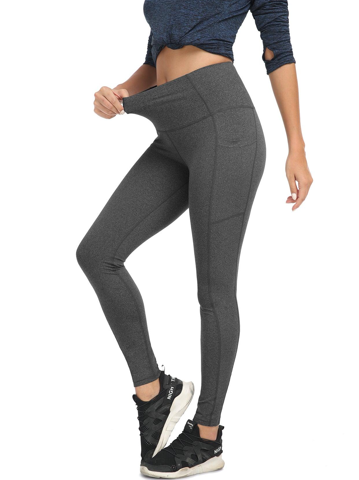 Women's Thermal-🌞SO® Grey Thermal Pants for Women Fleece Lined Leggings Underwear Soft Bottoms