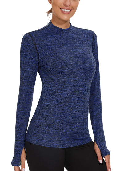 Pullover Fleece Long-sleeve Thermal Tops