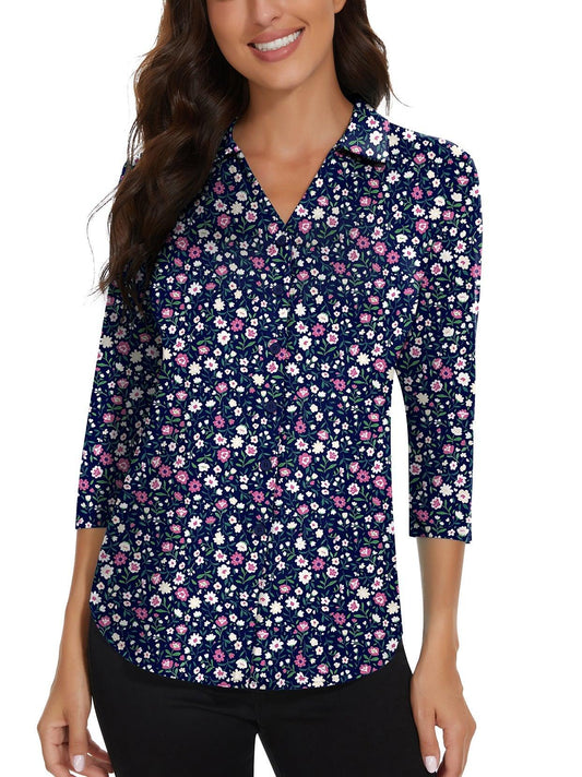 Women Three-quarter Sleeve 