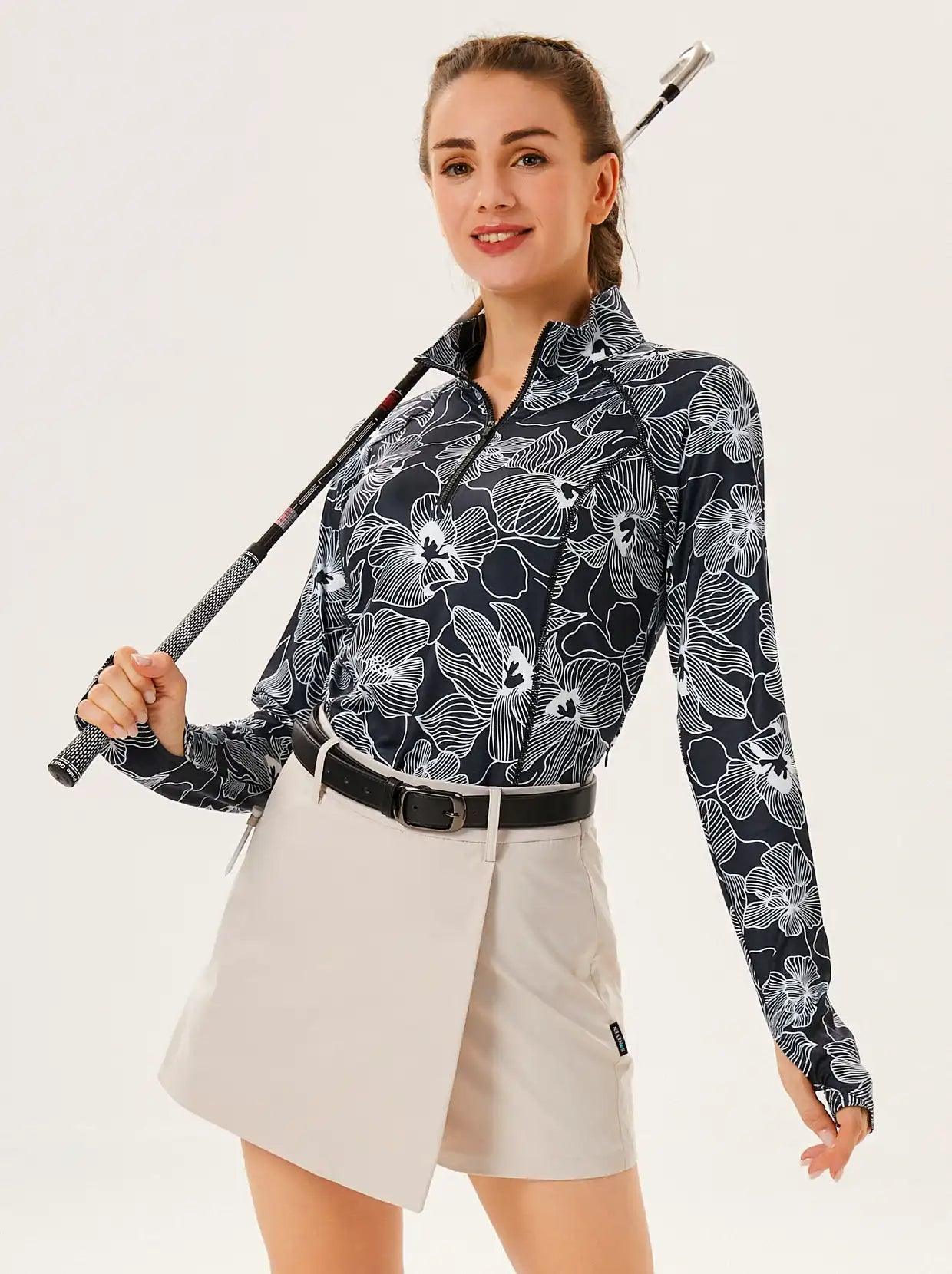 Long-sleeve Golf Polo for Women