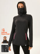 Women's Hooded Thermal Top with Neck Gaiter