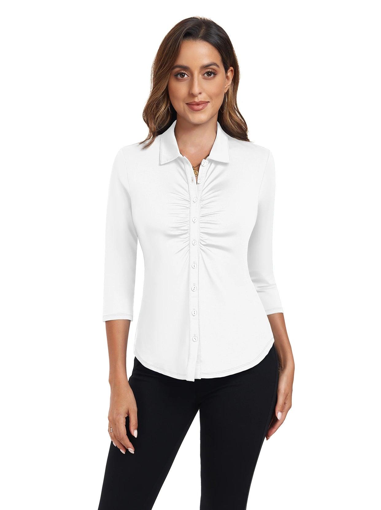 Women's 3/4 Sleeve Polo Shirt