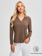 SOcomfi™ V-neck Long-sleeve Thermal Wear for Women