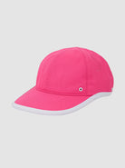 Ladies Solid Pink and white Athletic Hat 