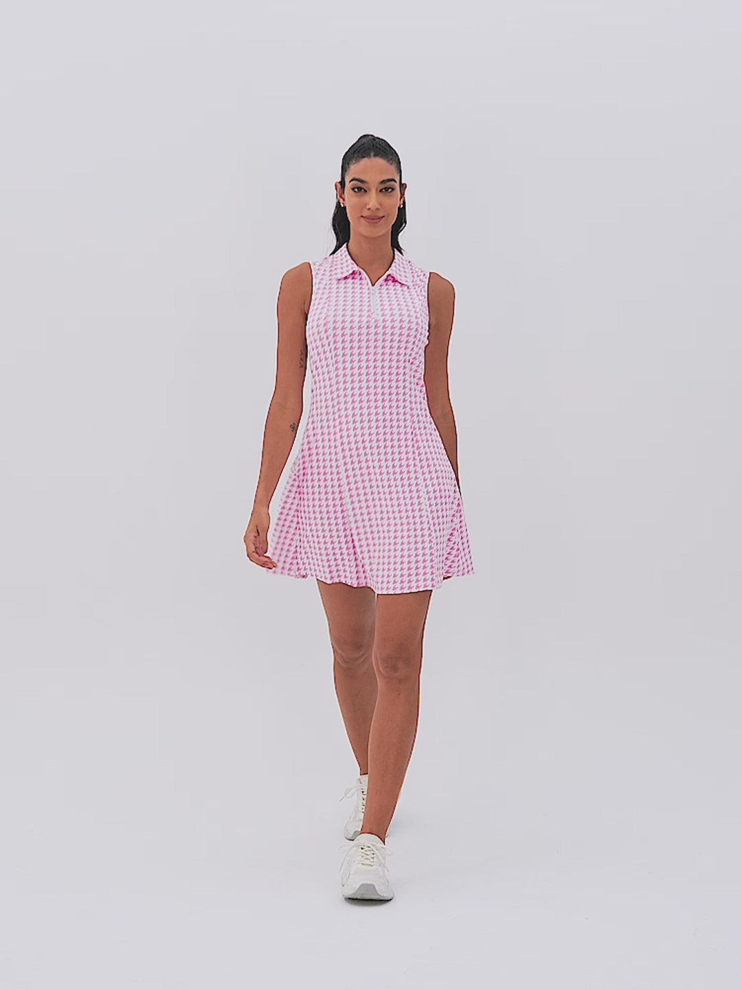 ワンピース PINK CHECK DRESS Poto Mini Dress Pink Check | Princess Polly USA